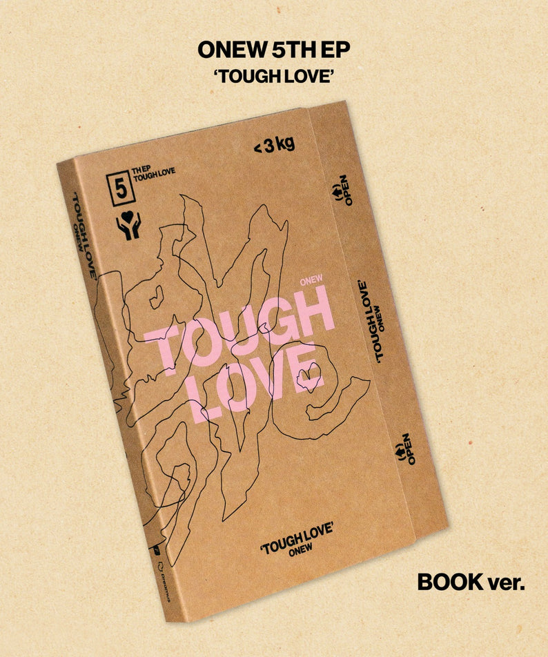 ONEW - 5th Mini Album [TOUGH LOVE] (BOOK Ver.) - Kpop Album | Kool Seoul - Buy Kpop Albums Online