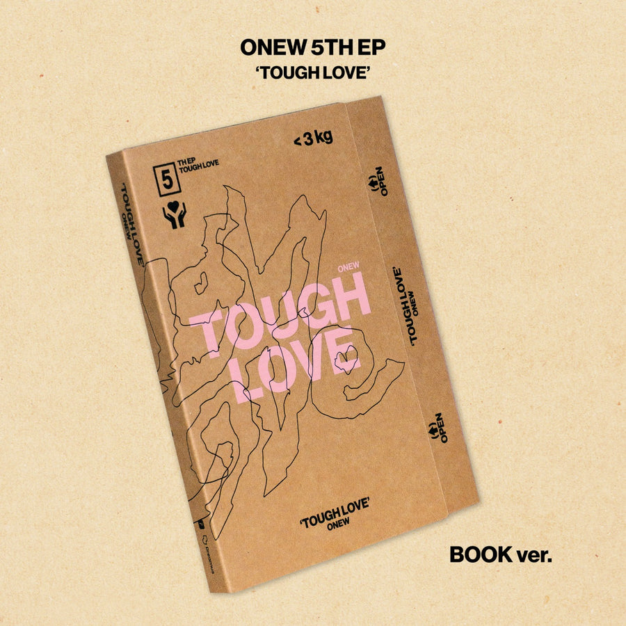 Onew - 5th Mini Album [Tough Love] (Book Ver.) - Kpop Album