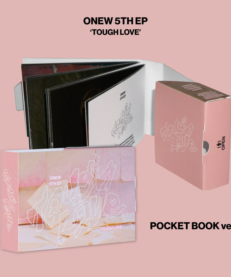ONEW - 5th Mini Album [TOUGH LOVE] (POCKET BOOK Ver.) - Kpop | Kool Seoul - Buy Kpop Albums Online