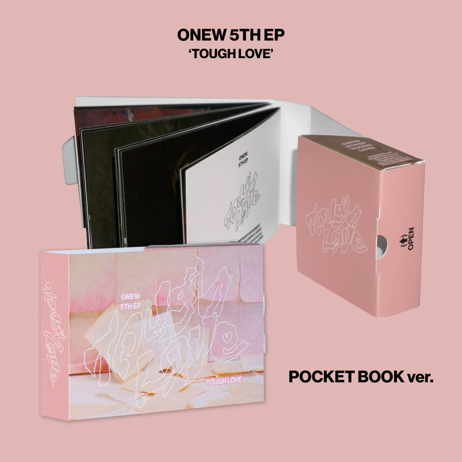 Onew - 5th Mini Album [Tough Love] (Pocket Book Ver.) - Kpop Album