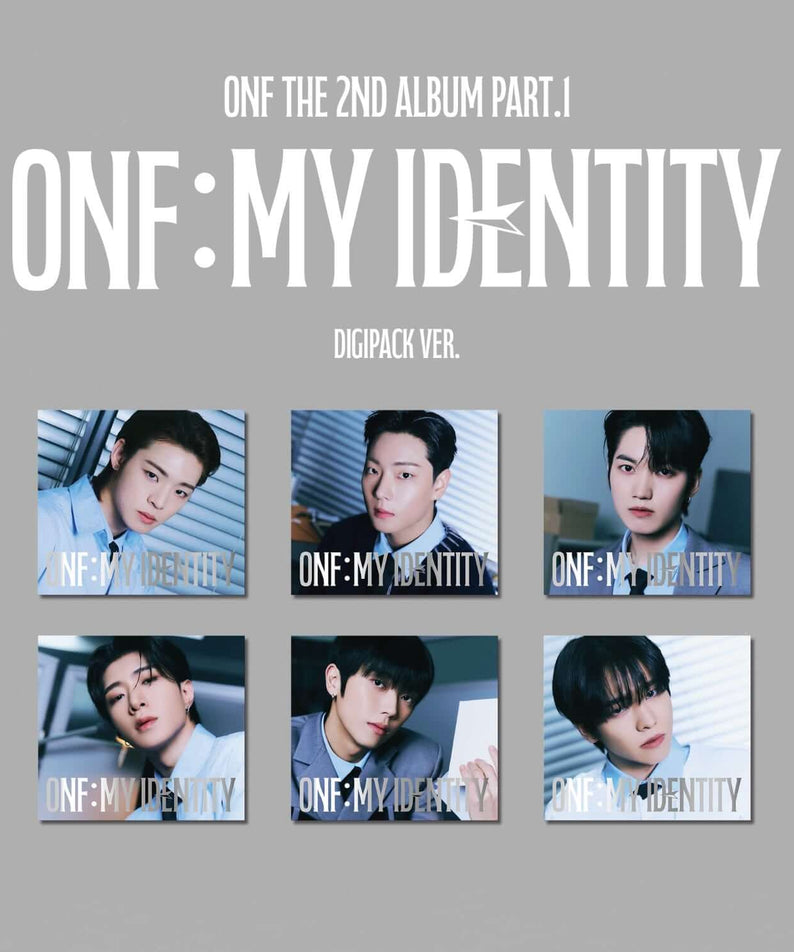 ONF - The 2nd Album Part.1 [ONF:MY IDENTITY] DIGIPACK ALBUM  | Kool Seoul - Buy Kpop Albums Online
