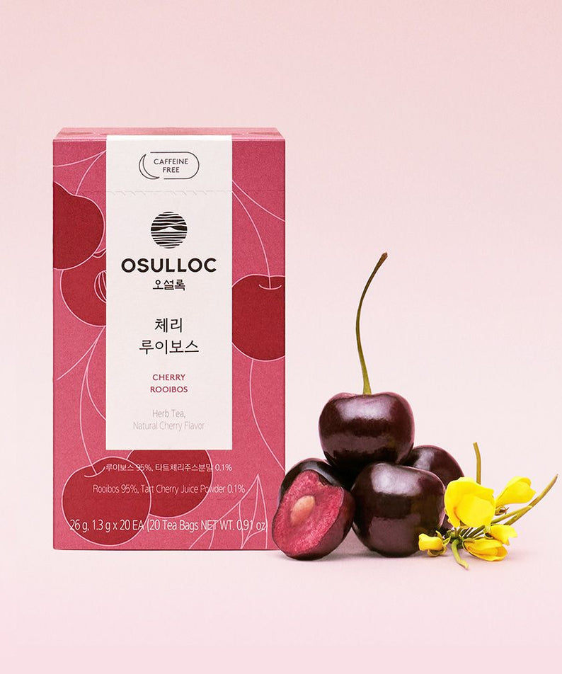 Osulloc [Caffeine-Free] Cherry Rooibos
