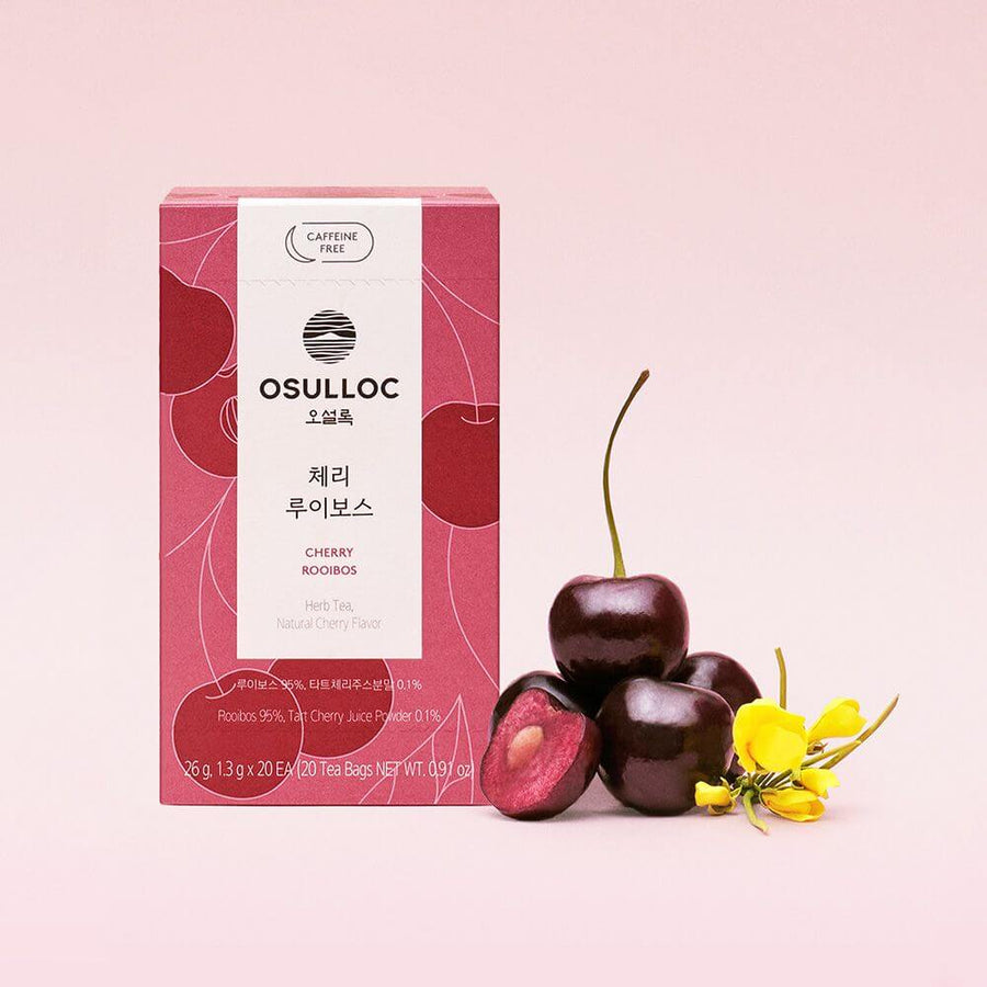 Osulloc [Caffeine-Free] Cherry Rooibos