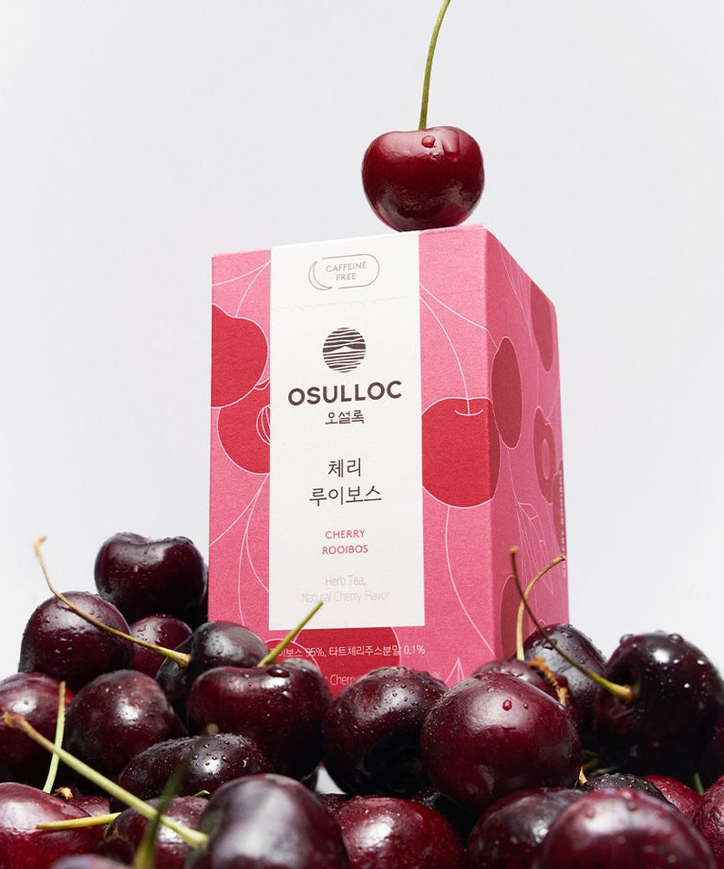 Osulloc [Caffeine-Free] Cherry Rooibos