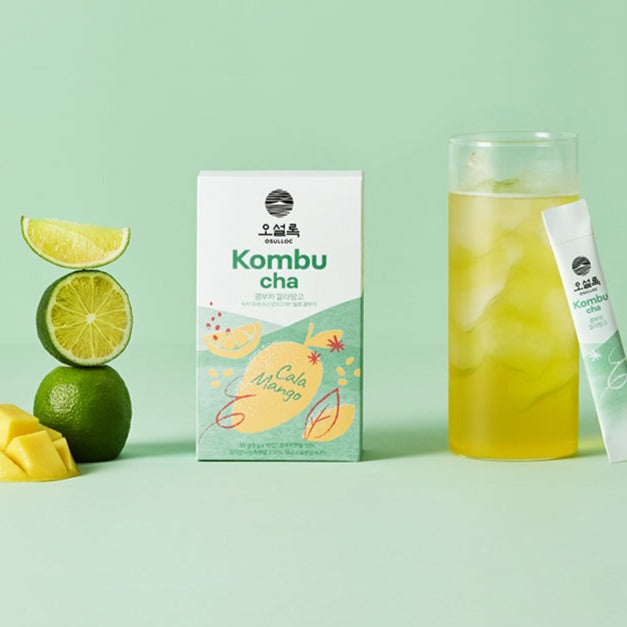Osulloc Kombucha Lychee Peach & Cala Mango Set