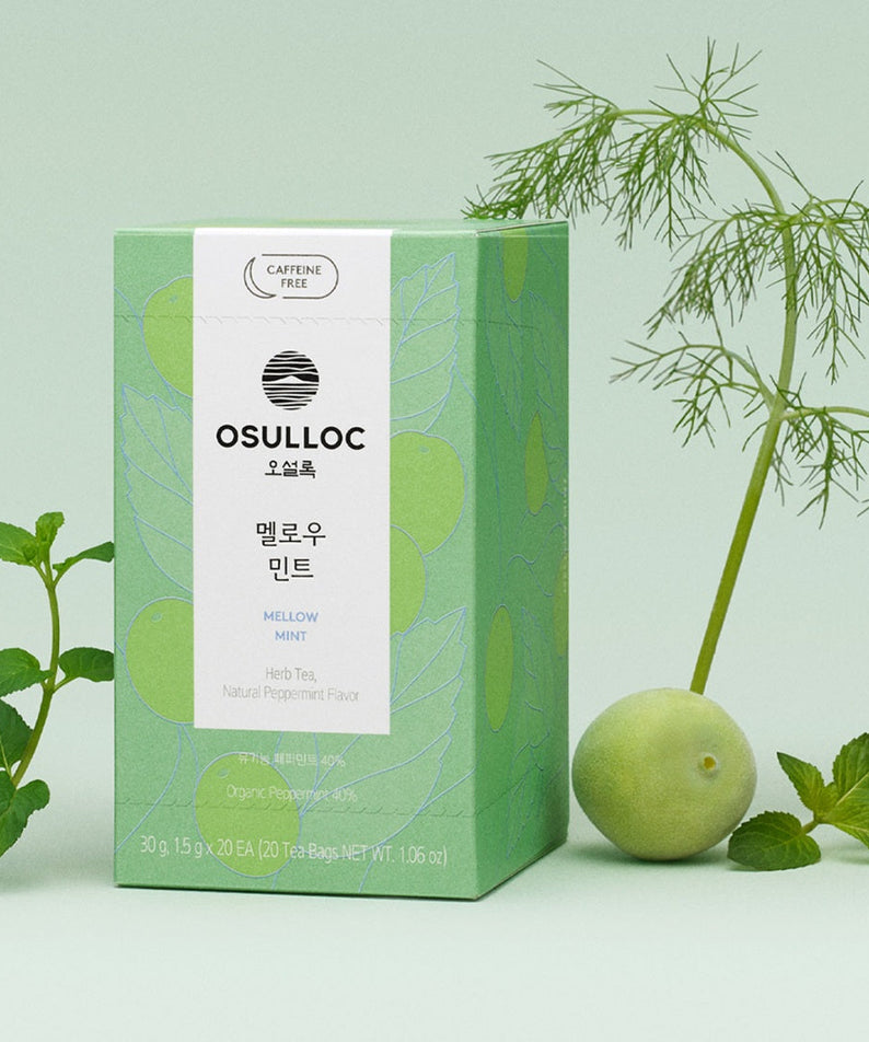 Osulloc [Organic, Caffeine-Free] Mellow Mint
