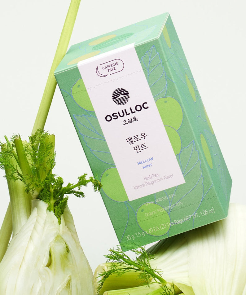 Osulloc [Organic, Caffeine-Free] Mellow Mint