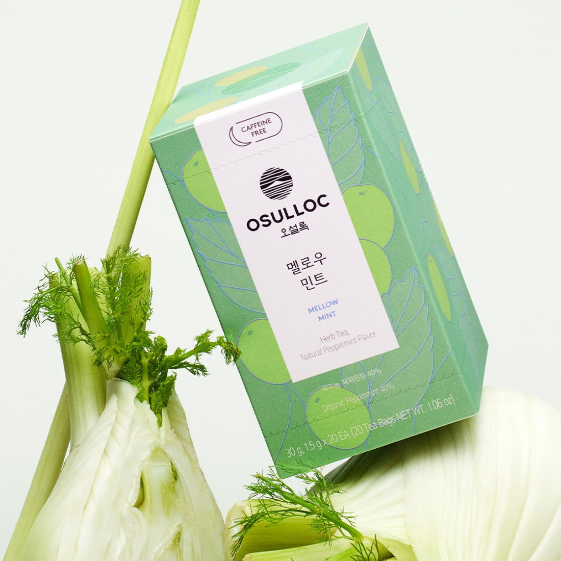 Osulloc [Organic, Caffeine-Free] Mellow Mint