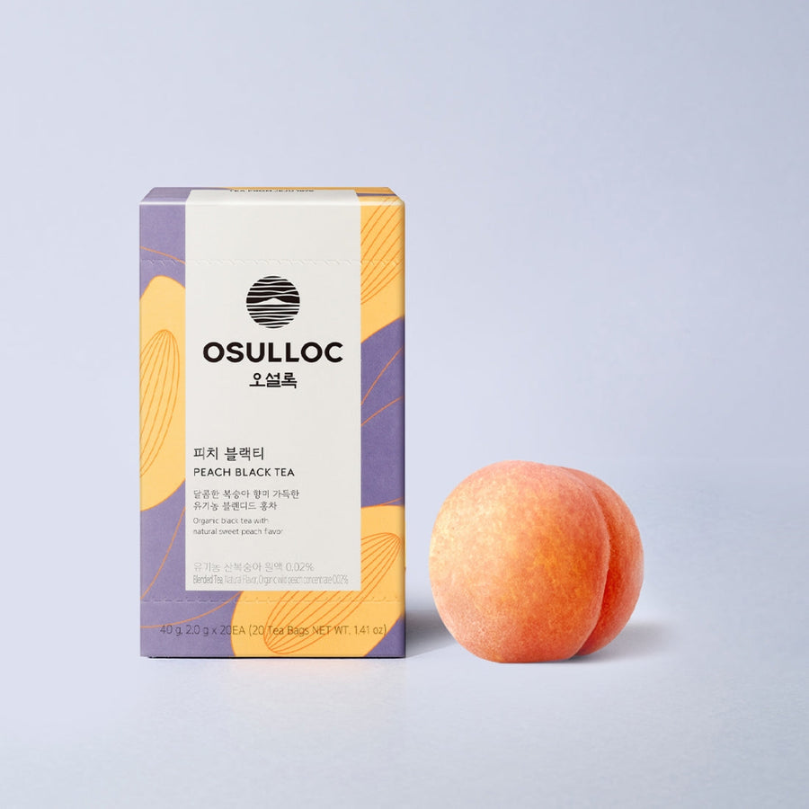 Osulloc Peach Black Tea 20p