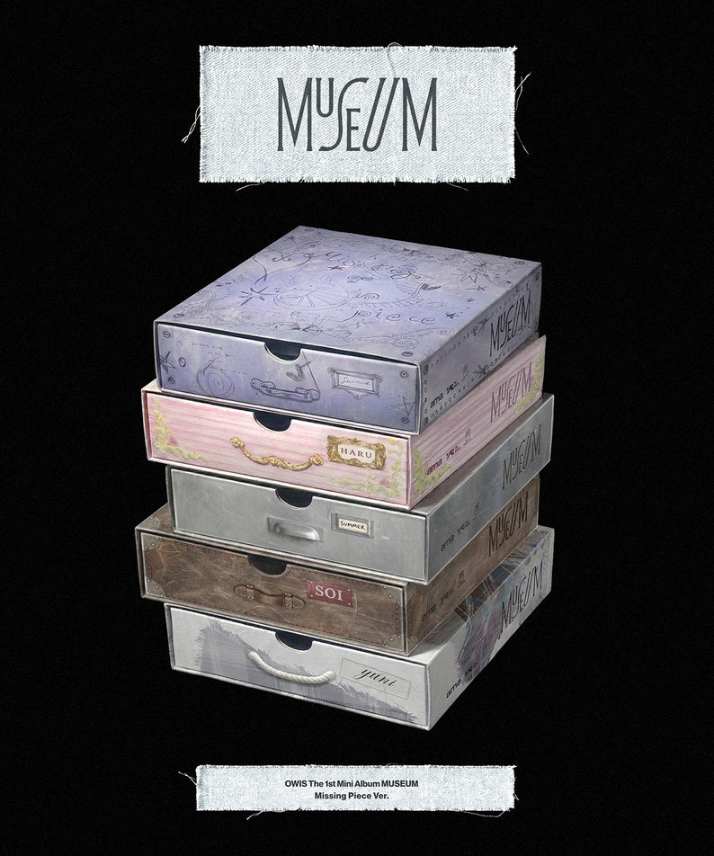 OWIS - The 1st Mini Album [MUSEUM] (Missing Piece Ver.) (Ran | Kool Seoul - Buy Kpop Albums Online