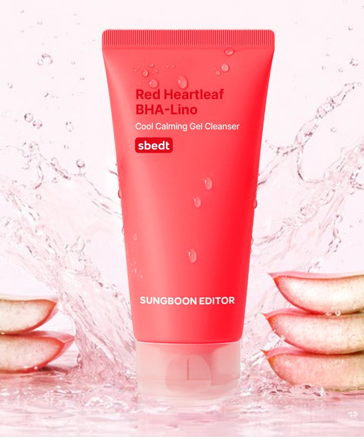 Sungbooneditor Red Houttuynia Cordata Bha Rhino Cool Calming Gel Cleanser 120g