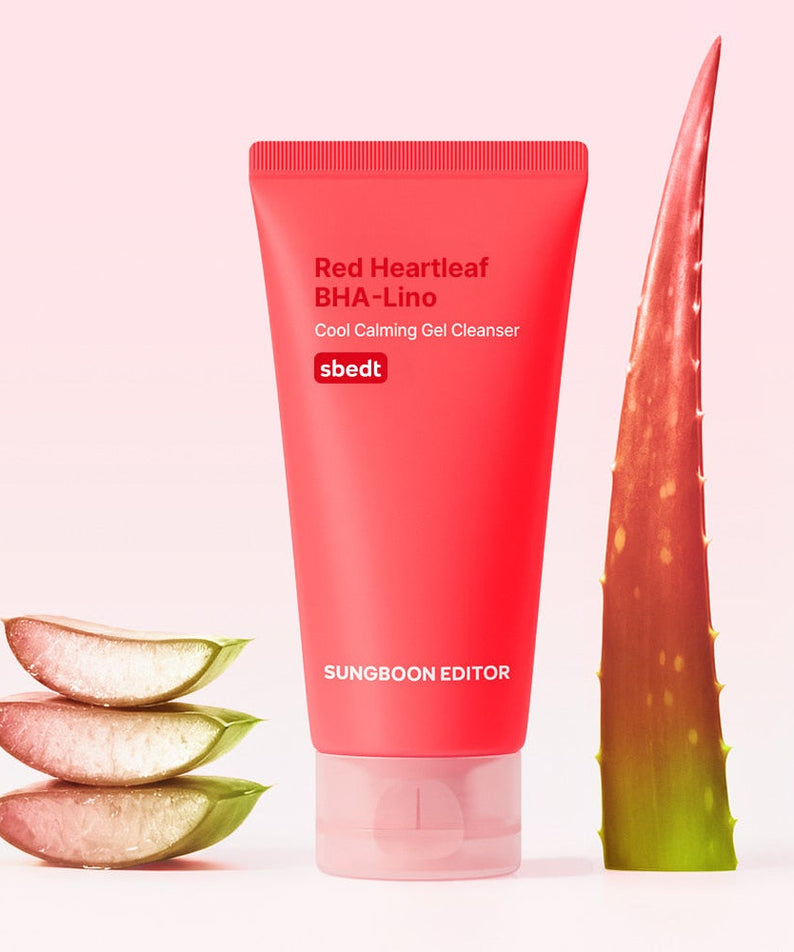 Sungbooneditor Red Houttuynia Cordata Bha Rhino Cool Calming Gel Cleanser 120g