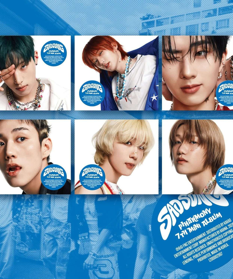P1HARMONY - 7th Album [SAD SONG] (Digipack Ver.) (Random 1 o | Kool Seoul - Buy Kpop Albums Online