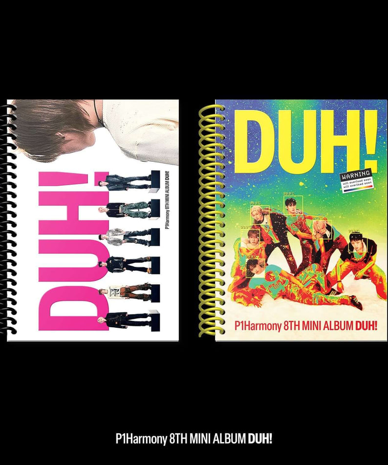 P1HARMONY - 8th Album [DUH!] (D Ver. / U Ver.) (Random) - Kp | Kool Seoul - Buy Kpop Albums Online