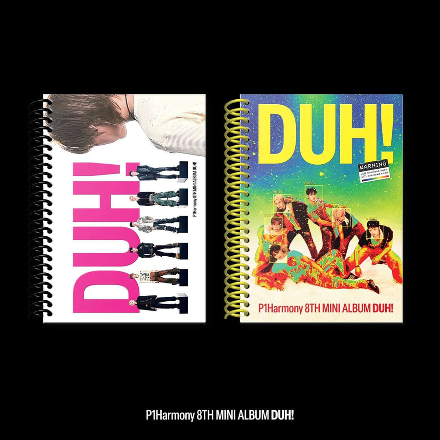 P1harmony - 8th Album [Duh!] (D Ver. / U Ver.) (Random) - Kpop Album