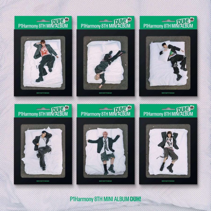P1harmony - 8th Album [Duh!] (H Ver.) (Compact Ver) (Random) - Kpop Album