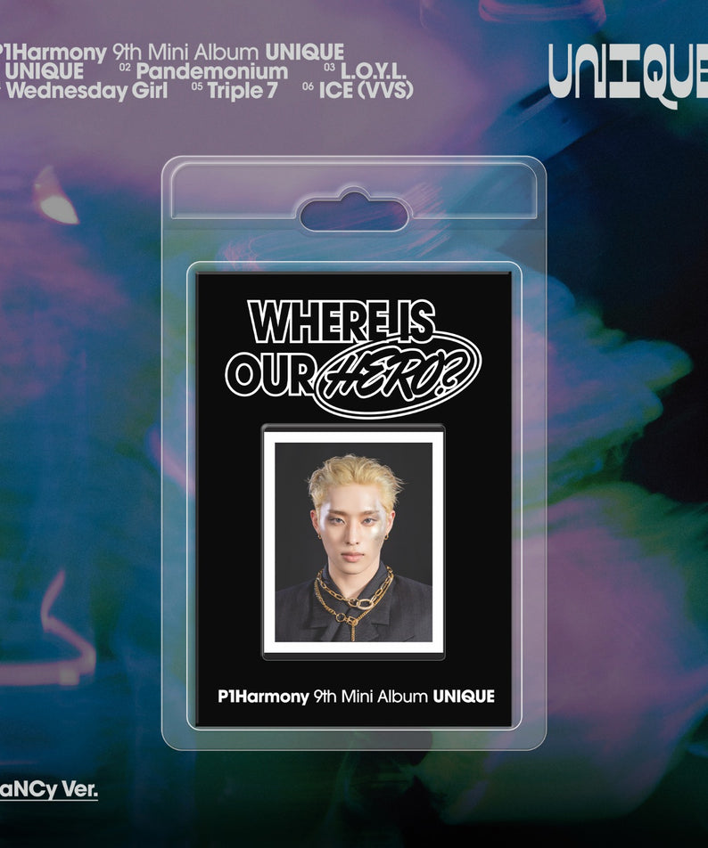 P1HARMONY - 9th Album [UNIQUE] (FaNCy Ver.) (Random 1 of 6)  | Kool Seoul - Buy Kpop Albums Online