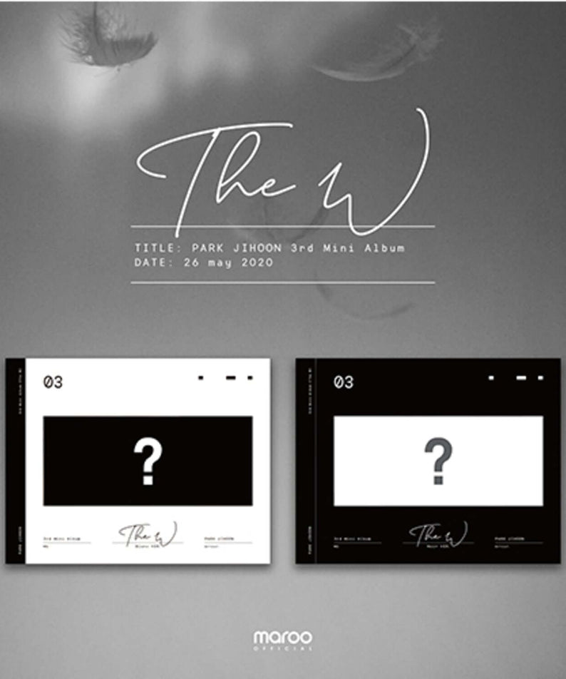 PARK JIHOON - 3rd Album [THE W] - Kpop Album | Kool Seoul - Buy Kpop Albums Online