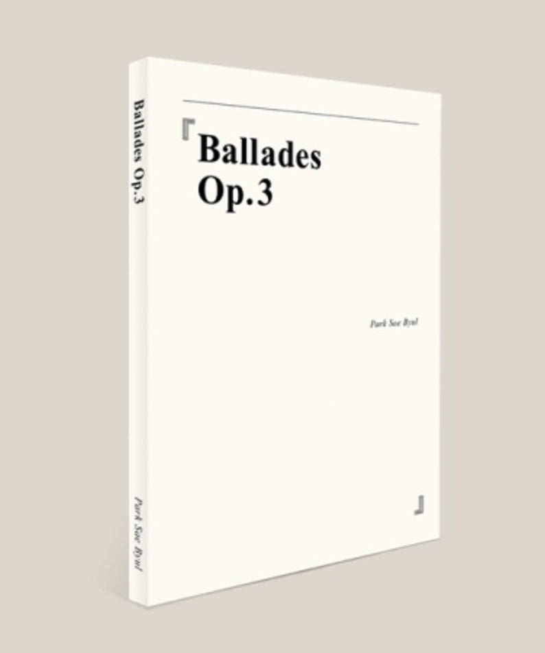 PARK SAEBYUL - 3rd Album [BALLADES OP.3] - Kpop Album | Kool Seoul - Buy Kpop Albums Online