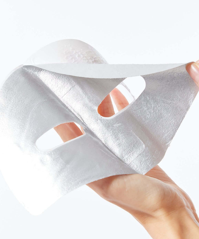 PARNELL Bakuchiol Retinol Wild Yam Cream Coating Mask being held open to show texture and details.