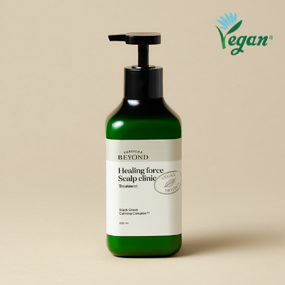 PASSION & BEYOND Healing Force Scalp Clinic Treatment 500ml bottle, vegan scalp care solution