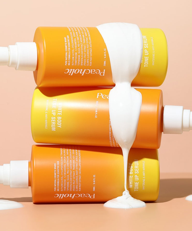 PEACHOLIC White Body Tone Up Serum 250ml | Kool Seoul