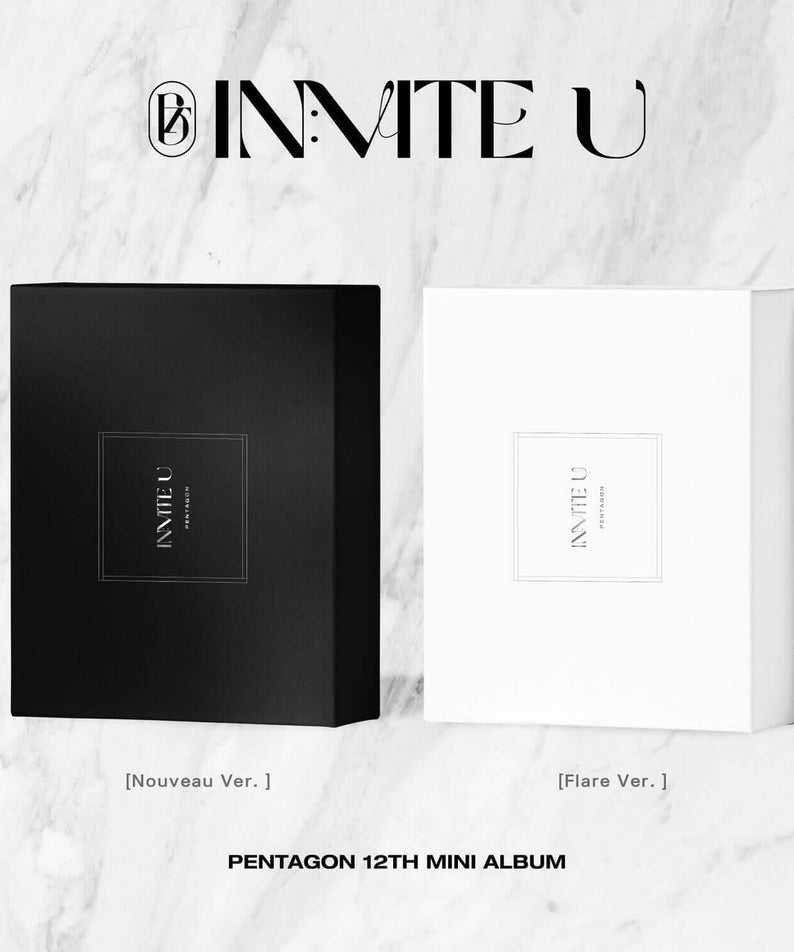 PENTAGON - 12th Album [IN:VITE U] (SET) - Kpop Album | Kool Seoul - Buy Kpop Albums Online