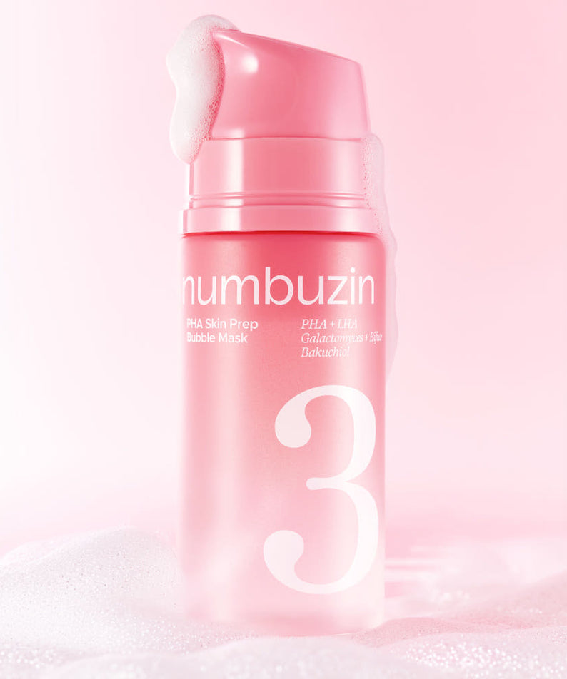 NUMBUZIN No. 3 Smooth Texture PHA Prep Bubble Pack 90ml