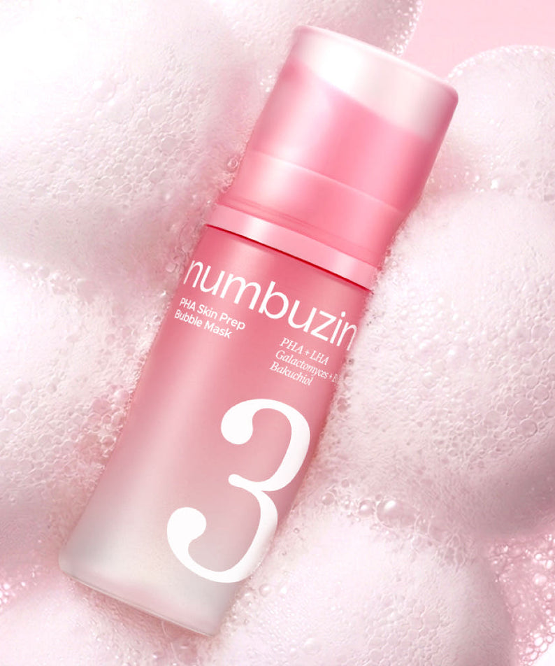 NUMBUZIN No. 3 Smooth Texture PHA Prep Bubble Pack 90ml