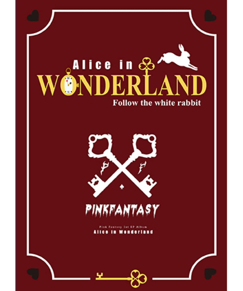 PINK FANTASY - 1st EP [Alice in Wonderland] (Wonderland ver. | Kool Seoul - Buy Kpop Albums Online