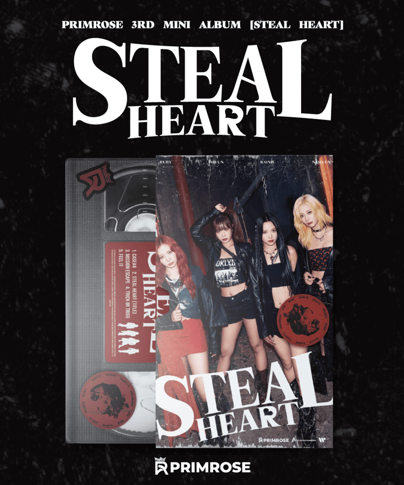 PRIMROSE - 3rd Album [Steal Heart] - Kpop Album | Kool Seoul - Buy Kpop Albums Online