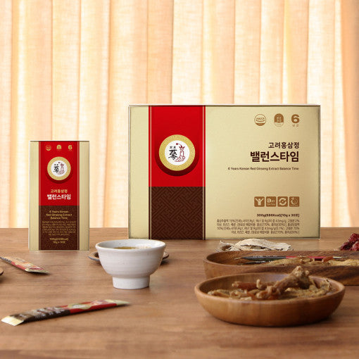 Pungnyeon Bogam 6 Years Korean Red Ginseng Extract Balance Time 30p