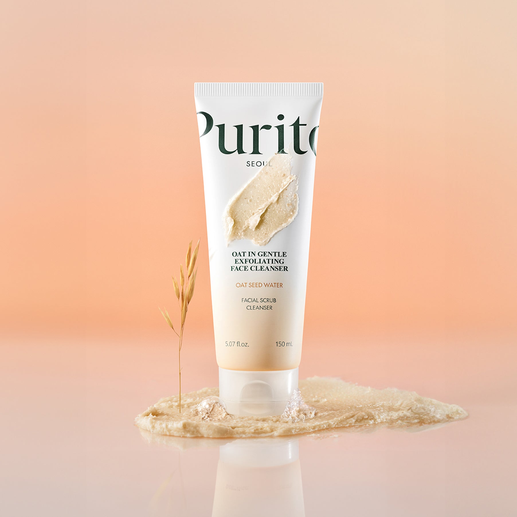 Purito Oat In Gentle Exfoliating Face Cleanser