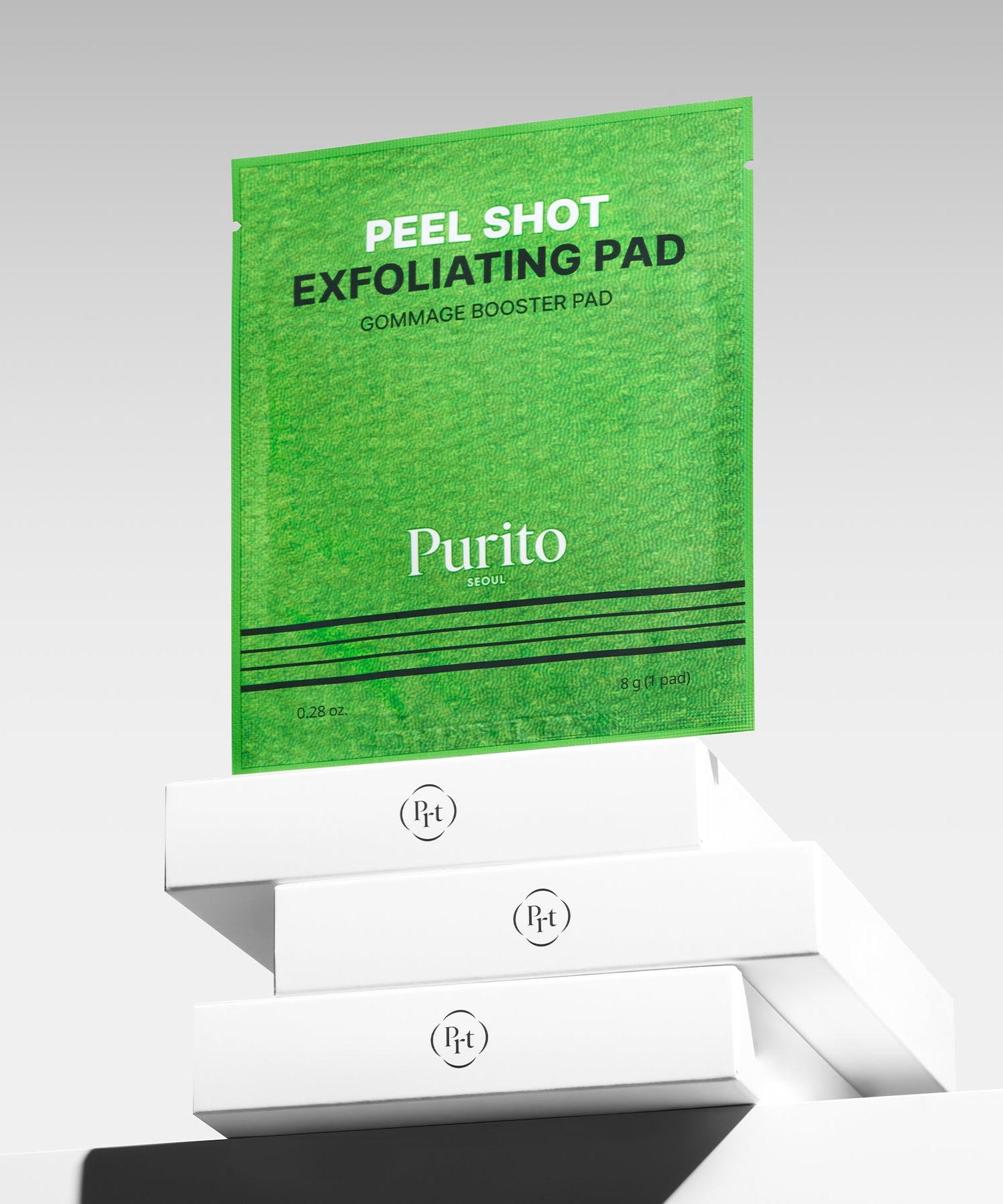 Purito Peel Shot Exfoliting Pad 64g 8 Pads