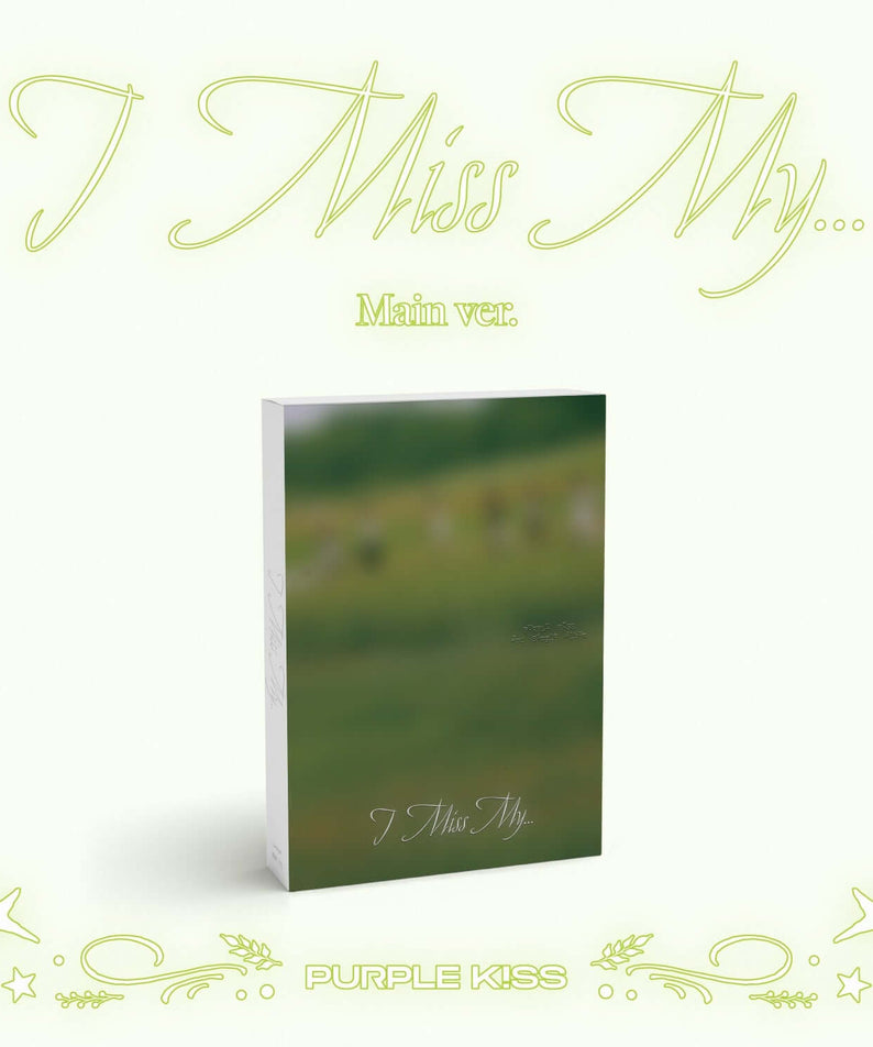 PURPLE KISS - 2nd Album [I Miss My...] (MAIN ver.) - Kpop Al | Kool Seoul - Buy Kpop Albums Online