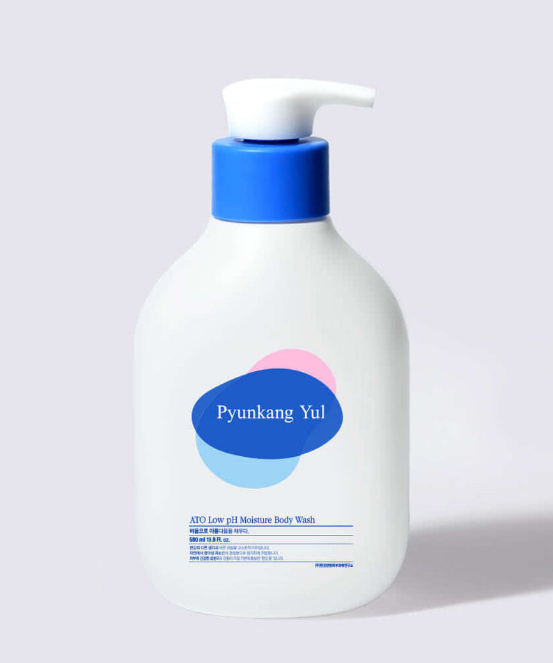 Pyunkang Yul Ato Mildly Acidic Moisturizing Body Wash 590ml bottle on white background