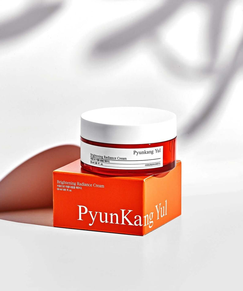 PYUNKANG YUL Brightening Radiance Cream 50ml product packaging on display