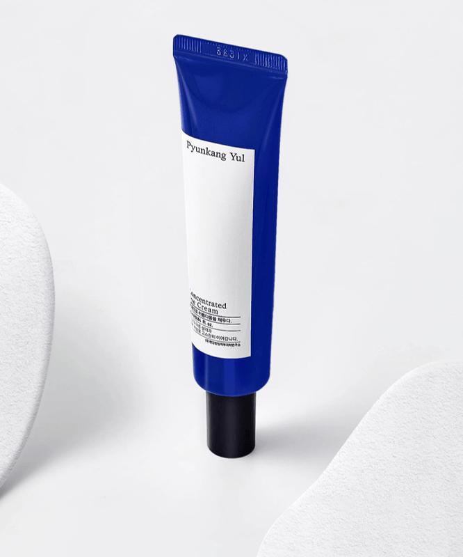 PYUNKANG YUL Intensive Care Eye Cream 25ml product packaging on display.