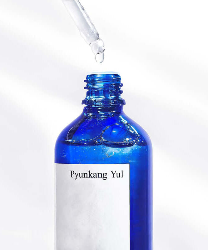 PYUNKANG YUL Moisture Ampoule 100ml in blue bottle with dropper