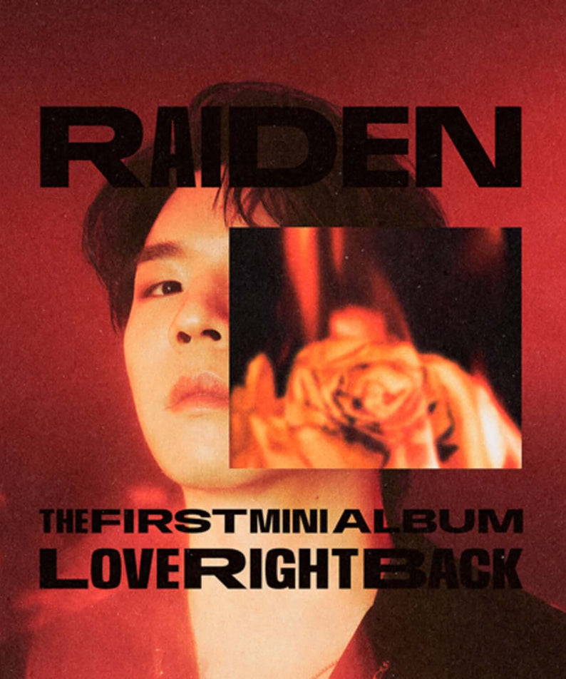RAIDEN - 1st Mini Album_[Love Right Back] - Kpop Album | Kool Seoul - Buy Kpop Albums Online