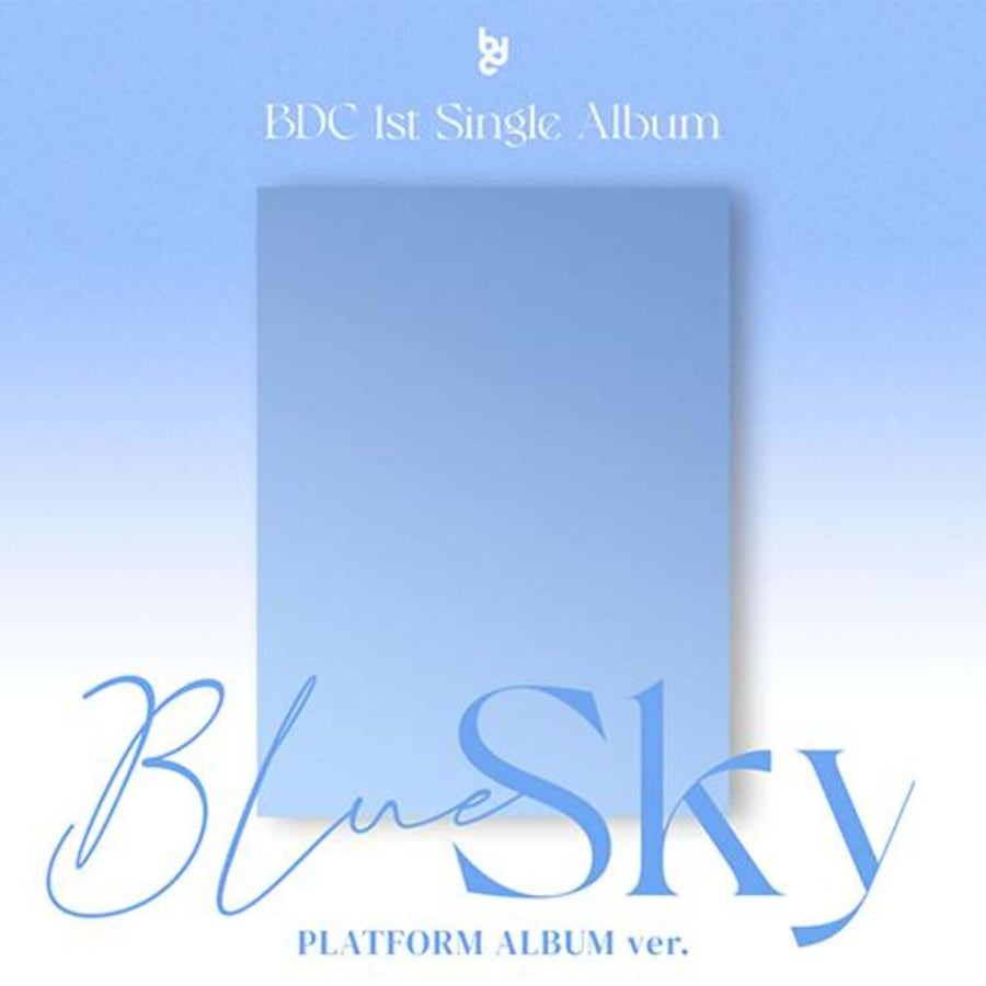 Rain - Bdc 1st Single Album [Blue Sky] (Platform Album Ver.) - Kpop Album