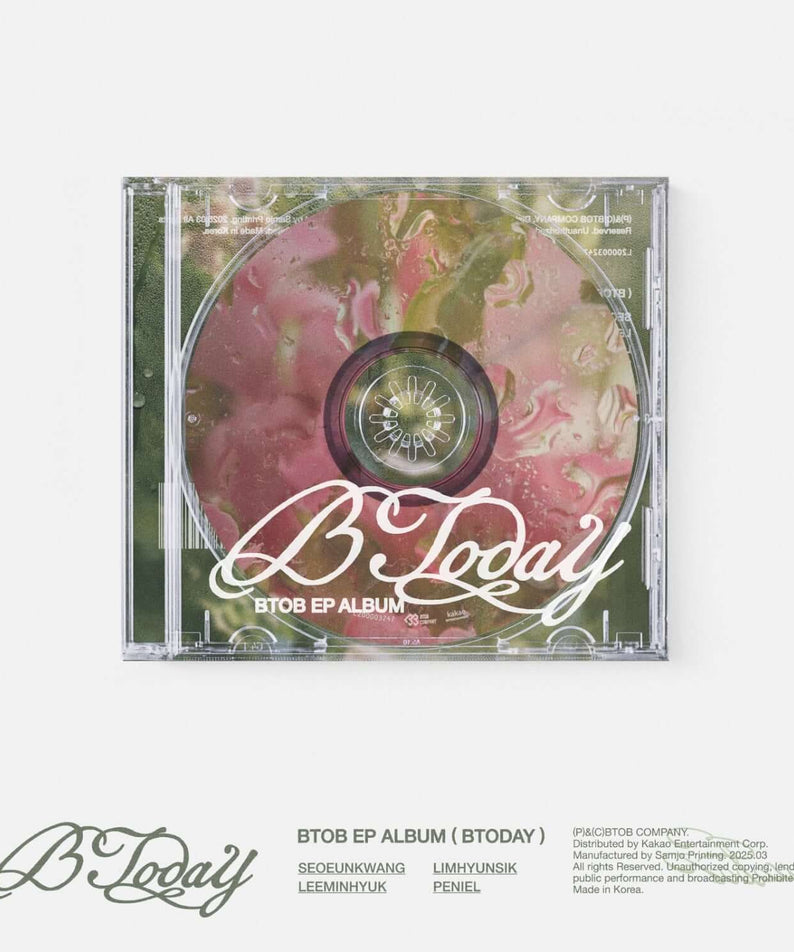 RAIN - BTOB EP ALBUM [BTODAY] (Jewel Case Ver.) - Kpop Album | Kool Seoul - Buy Kpop Albums Online