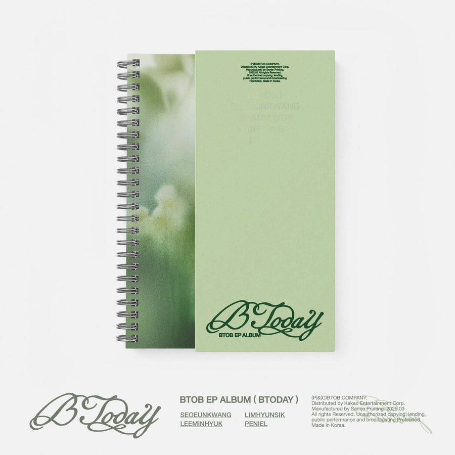Rain - Btob Ep Album [Btoday] (Photobook Ver.) - Kpop Album