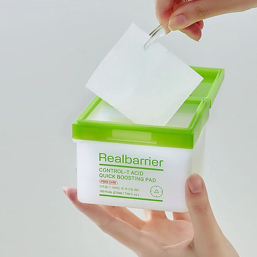 Real Barrier コントロール-T酸クイックブースティングパッド 100枚