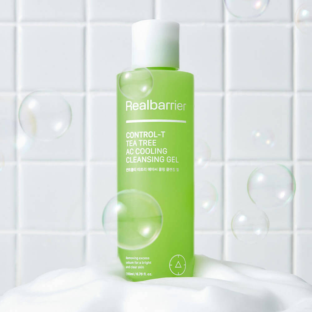 Real Barrier Control-T Tea Tree Ac Cooling Cleansing Gel 200ml