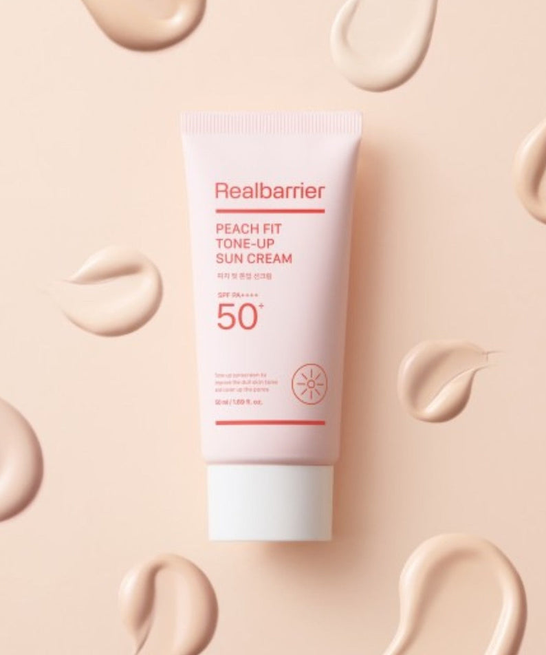 Real Barrier Peach Fit Tone-Up Sun Cream 50ml