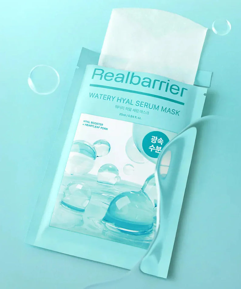 Real Barrier Watery Hyal Serum Mask 10 Sheets