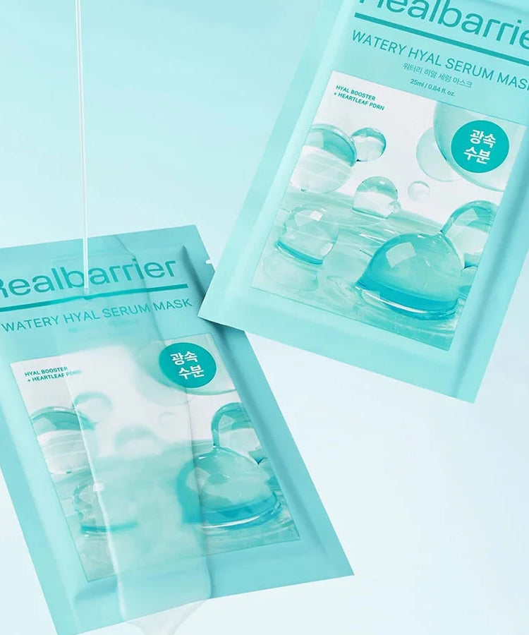 Real Barrier Watery Hyal Serum Mask 10 Sheets