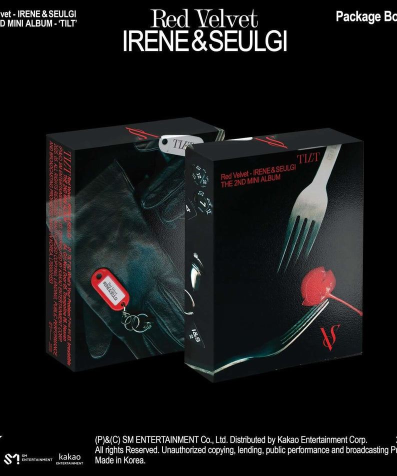 RED VELVET - 2nd Album [TILT] (Package Box Ver.) - Kpop Albu | Kool Seoul - Buy Kpop Albums Online