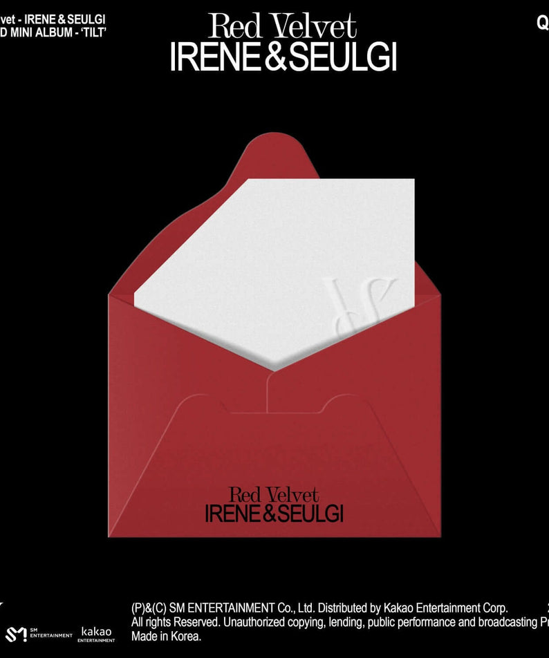 RED VELVET - 2nd Album [TILT] (QR Ver.) (Smart Album) - Kpop | Kool Seoul - Buy Kpop Albums Online